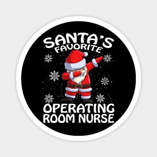 Santas Favorite Operating Room Nurse Christmas Magnet